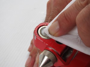 円形気泡管 清掃