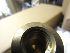 測量用プリズム プリズムポールアダプター 傷