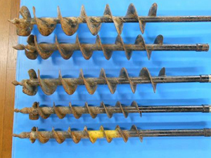 測量杭用穴掘 ホールインワン ドリル